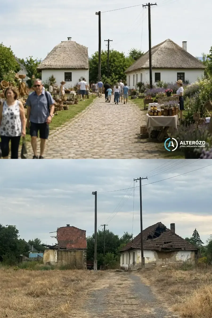 Sajóvárkony skanzenné válása – II. rész: a kézműves közösség – látványterv 1