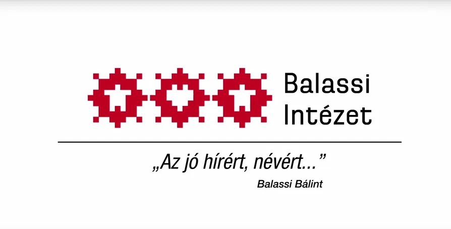 A Balassi Intézet logója az animáció nyitóképén
