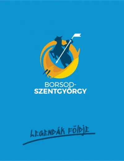 Álló arculati plakát a logóval és a szlogennel