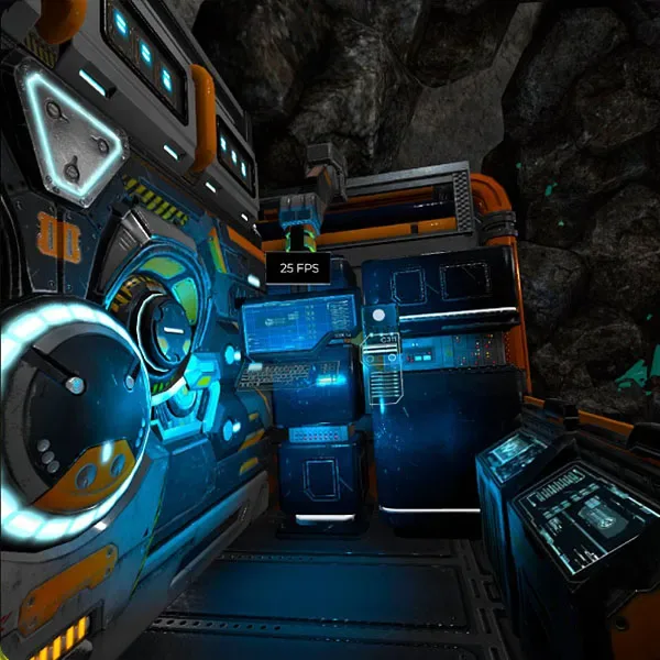 VR-szemüveges kaland a földalatti bázisban