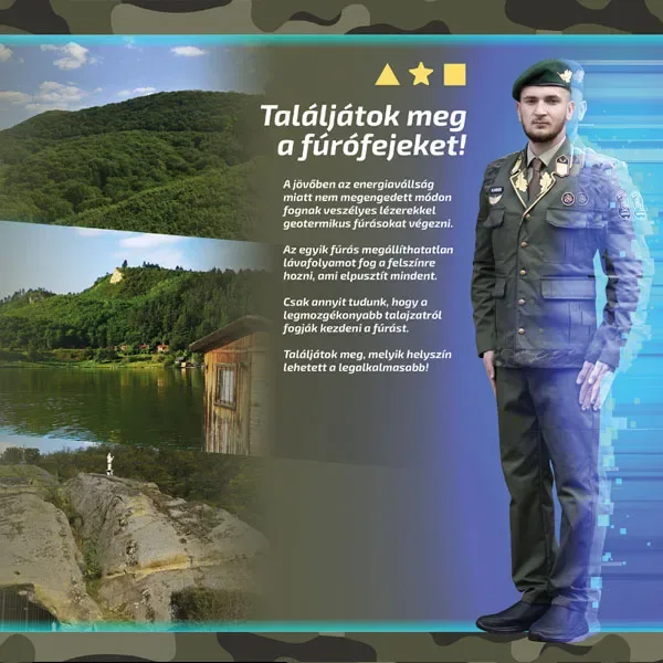 Falgrafika az élményközpontban