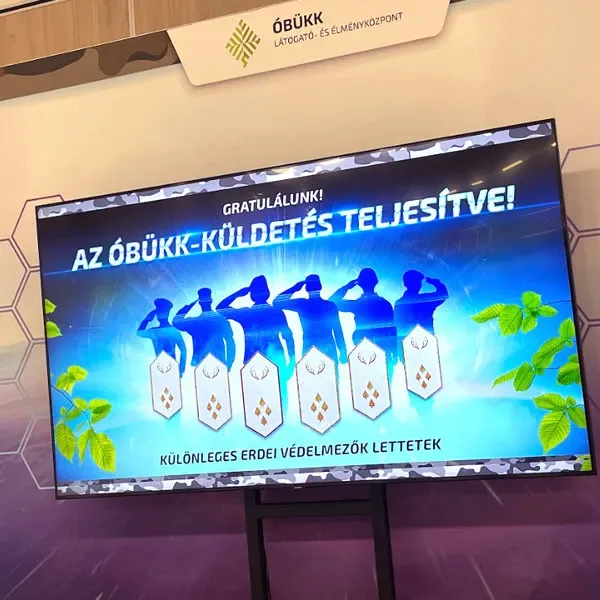 A küldetés végén kapott jutalomoklevél