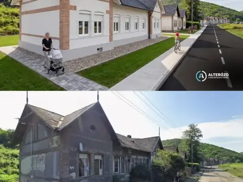 Hétes-telep, a csend és a tisztaság fellegvára – látványterv 1 – Hétes-telep, a csend és a tisztaság fellegvára