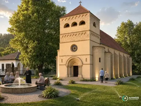 A somsályi templomrom újjászületése – AlterÓzd látványterv – A somsályi templomrom újjászületése