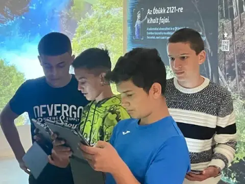 AR-alapú állatkártya a tableten – Az Óbükk Látogató- és Élményközpont megálmodása és megalkotása