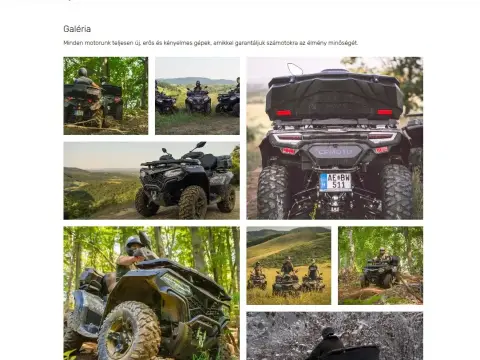 Quadfeeling élménytúrák – 3. – Quados élménytúrák turisztikai szolgáltatástervezése